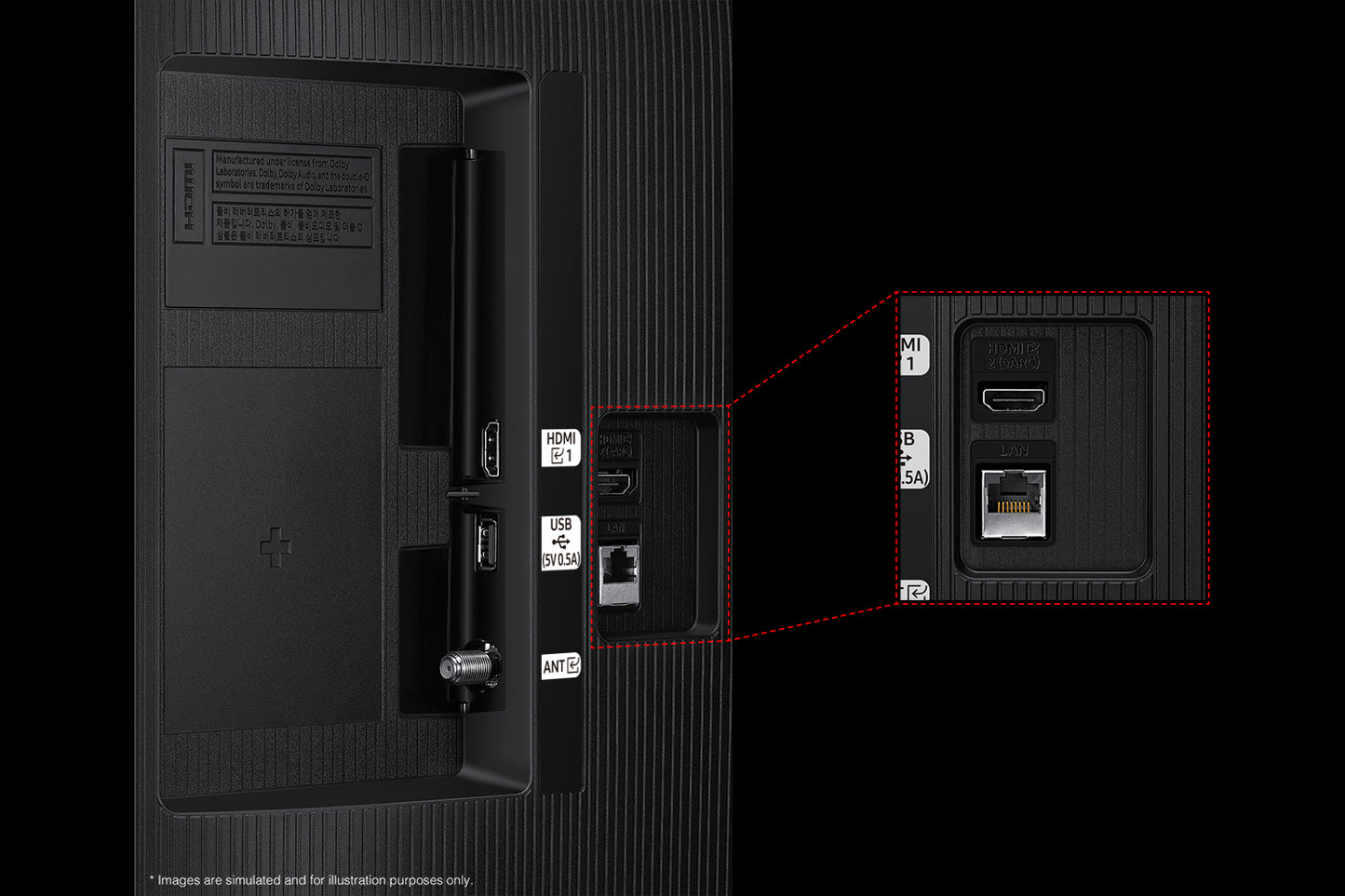 Samsung 40-in F6000 FHD HDR LED TV - UN40F6000FFXZA (2025)