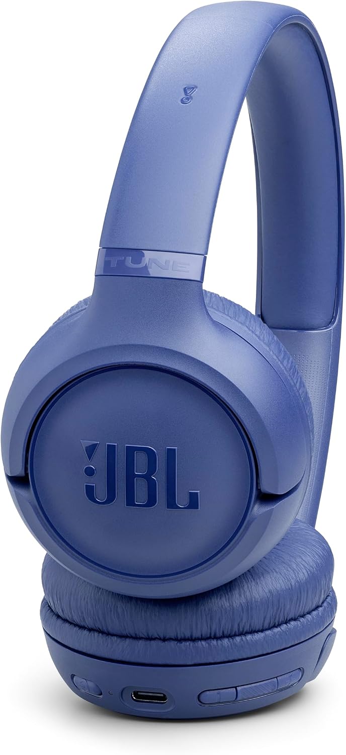 JBL Tune 530BT On Ear Bluetooth Headphones - Blue