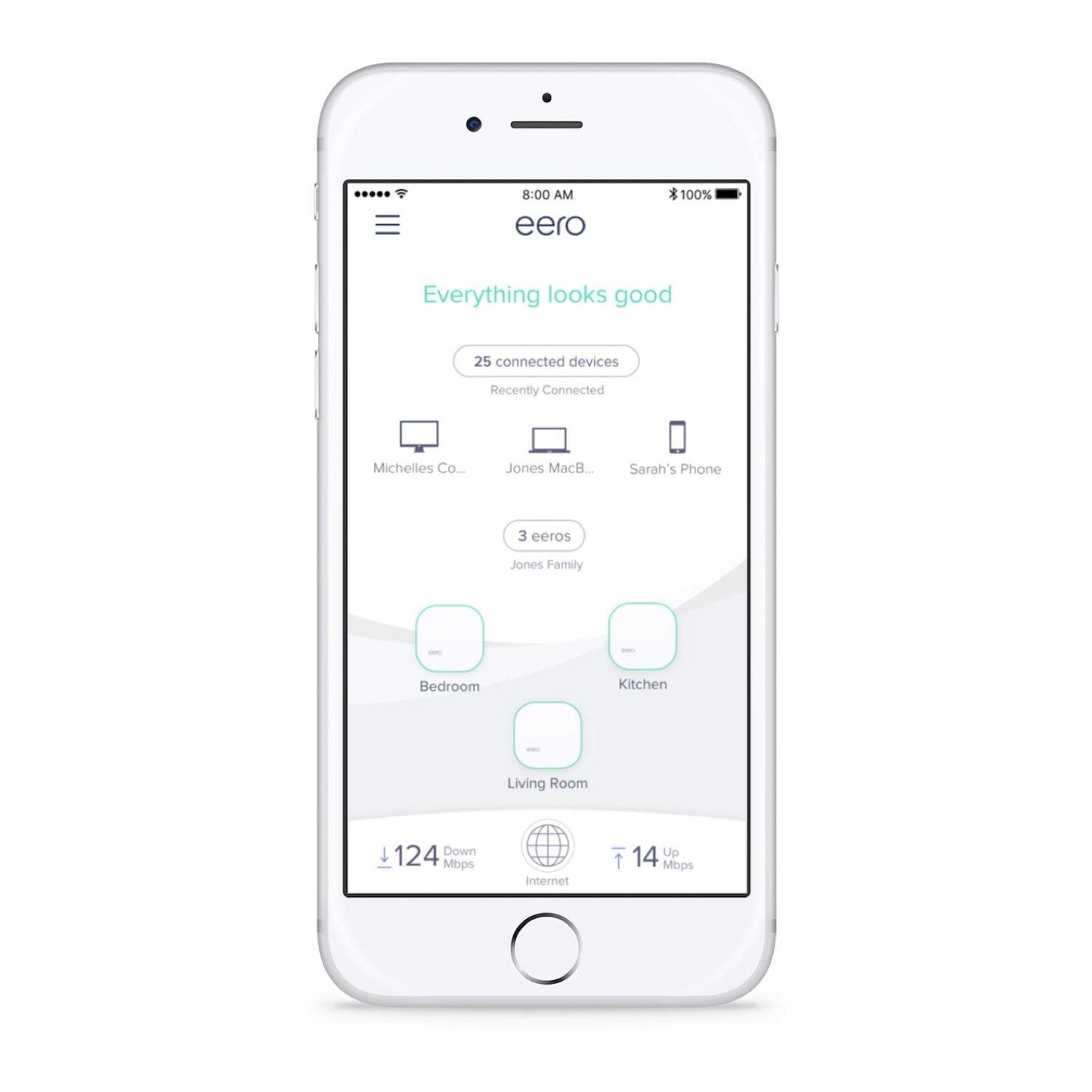 (Open Box) eero Pro WiFi System (Set of 3 eero Pros) 2nd Generation