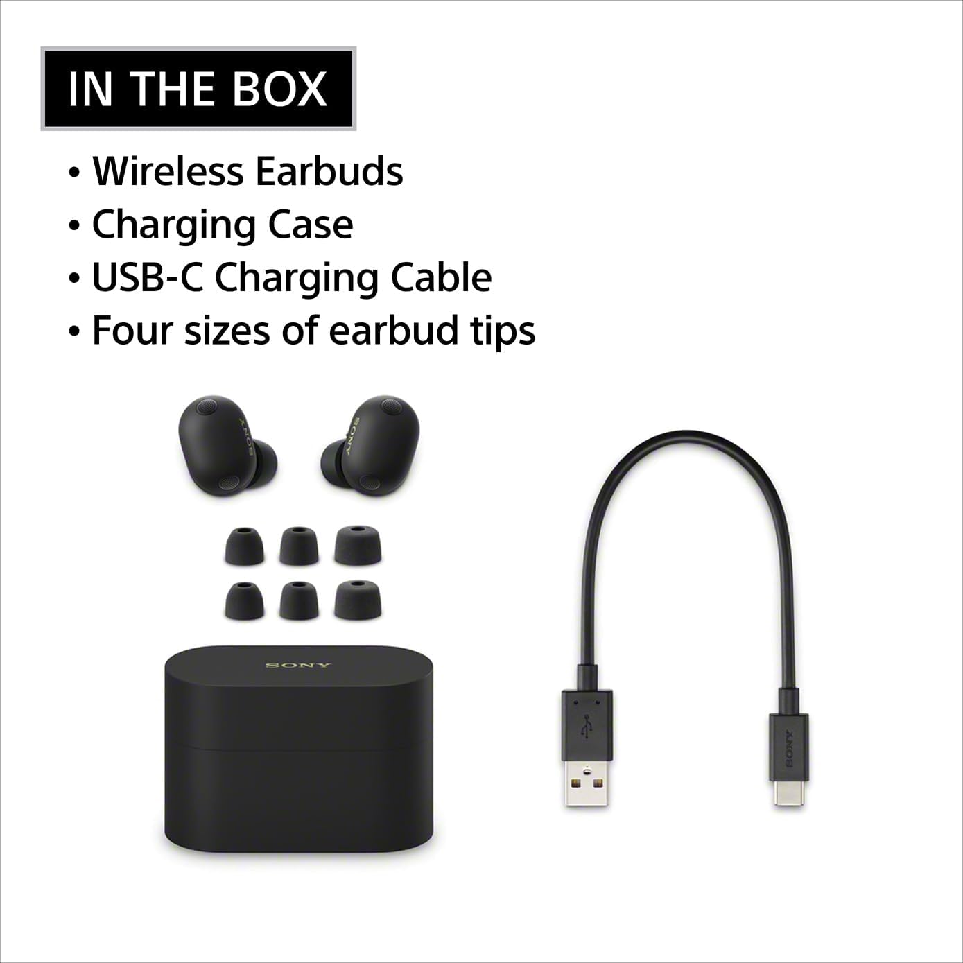 Sony WF-1000XM6 Noise Cancelling Bluetooth Earbuds Headphones - Black (2026) w 13-Month Axiom Device Care Program