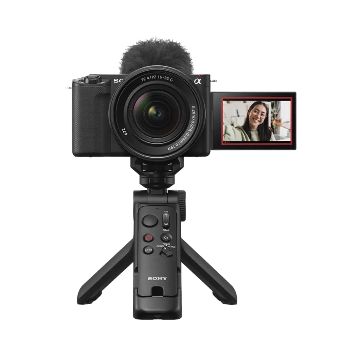Sony GP-VPT3 Multi-Function Bluetooth 3-in-1 Shooting Grip, Tripod and Remote - GPVPT3/B - Black