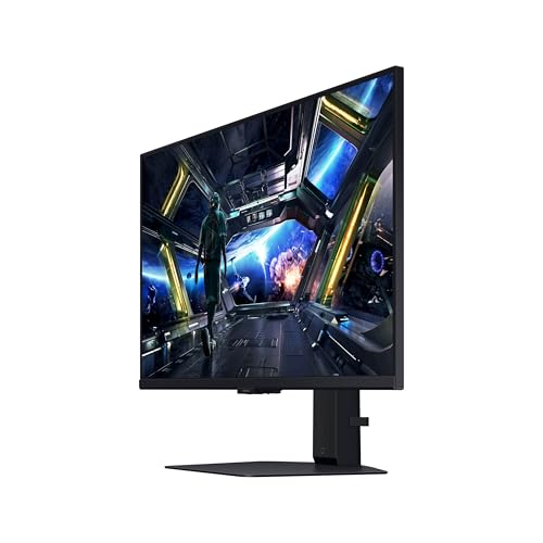 Samsung 27-in Odyssey G7 (G70D) 4K UHD 1ms Smart Gaming Monitor, LS27DG702ENXZA