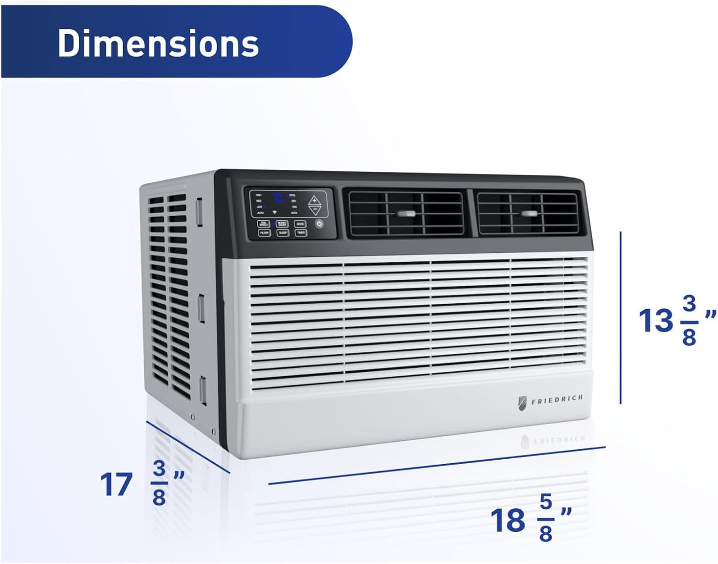 Friedrich Chill Premier Window Only Air Conditioner 10K BTU, 115V - CCF10B10C