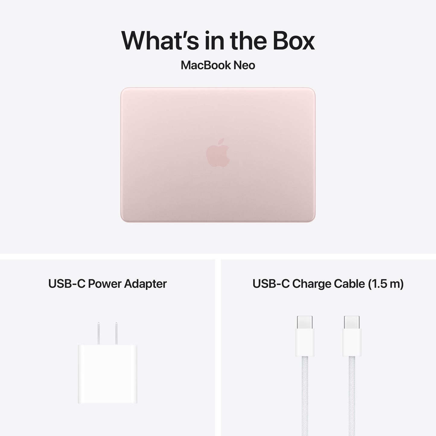 Apple 13-inch MacBook Neo: A18 Pro chip with 6‑core CPU and 5‑core GPU, 256GB SSD - Blush - MHFH4LL/A (2026)