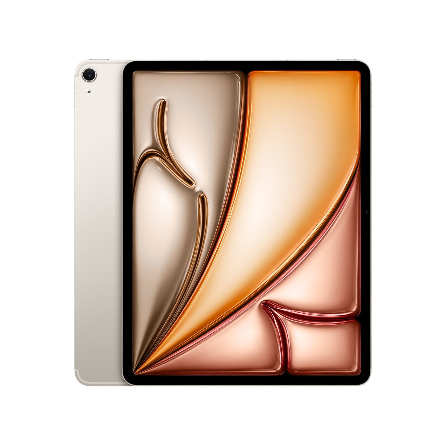 Apple 13-in iPad Air (M2) Wi-Fi + Cellular 512GB - Starlight - MV723LL/A (May 2024)