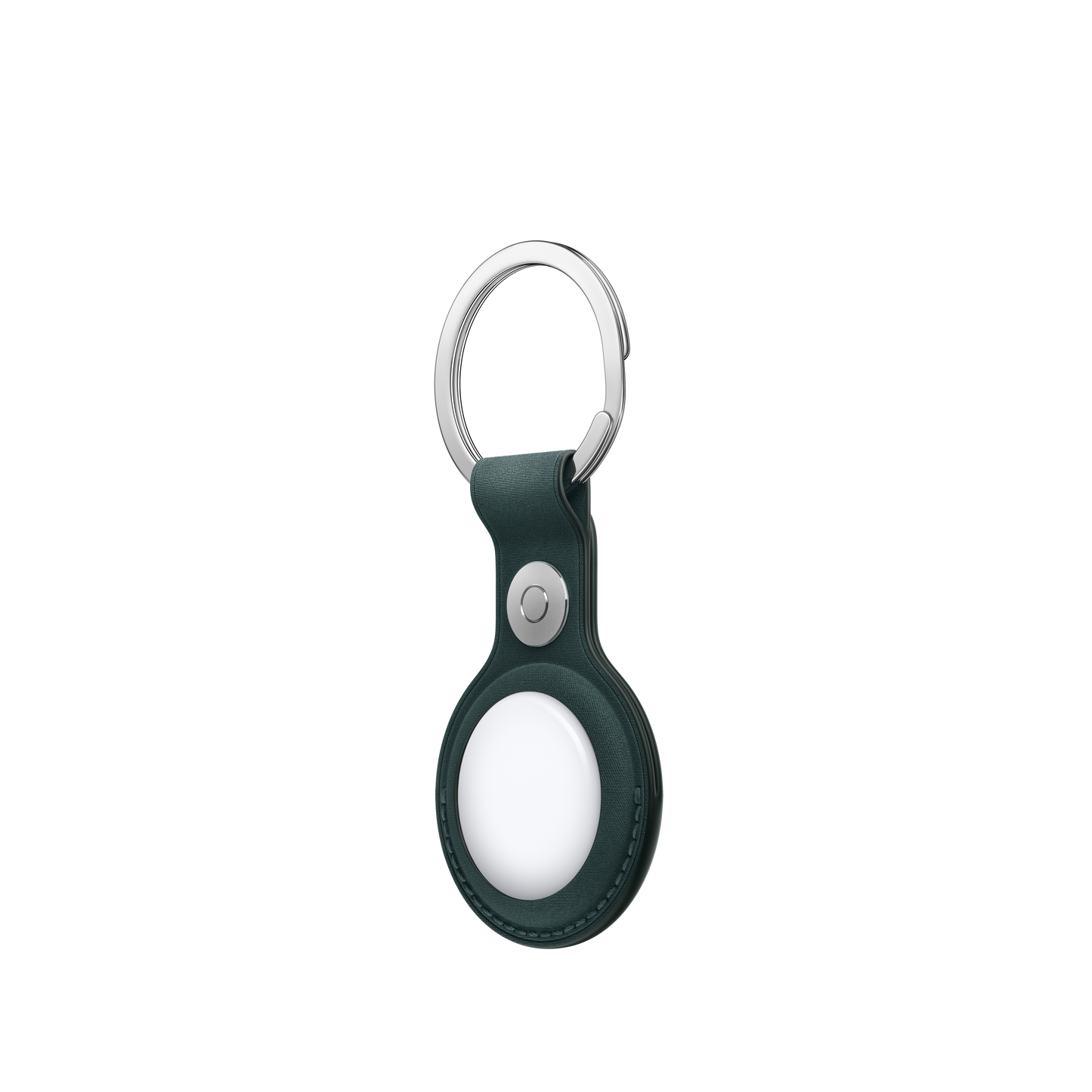 Apple AirTag FineWoven Key Ring - Dark Green - MA7J4ZM/A (2024)