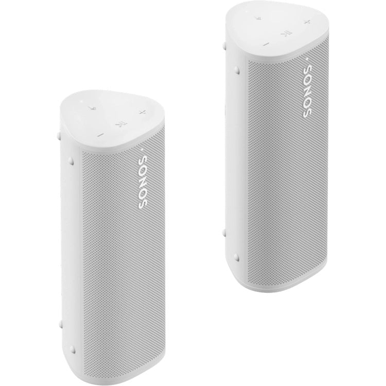 SONOS Roam 2 | Portable Waterproof Speaker - White (Pair)