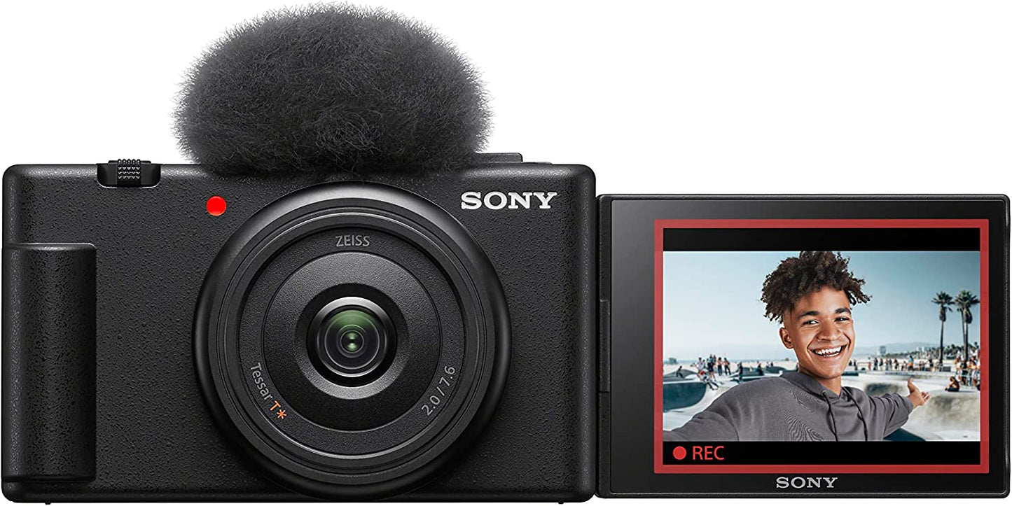 Sony ZV-1F Vlogging Camera (Black)