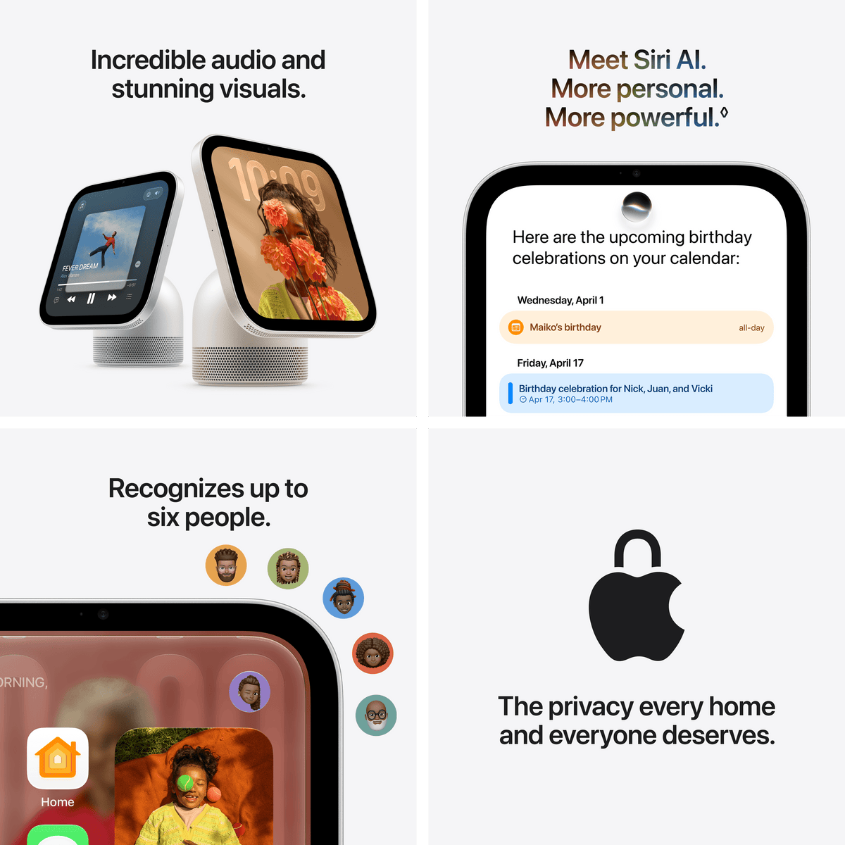 Apple HomeView - Silver