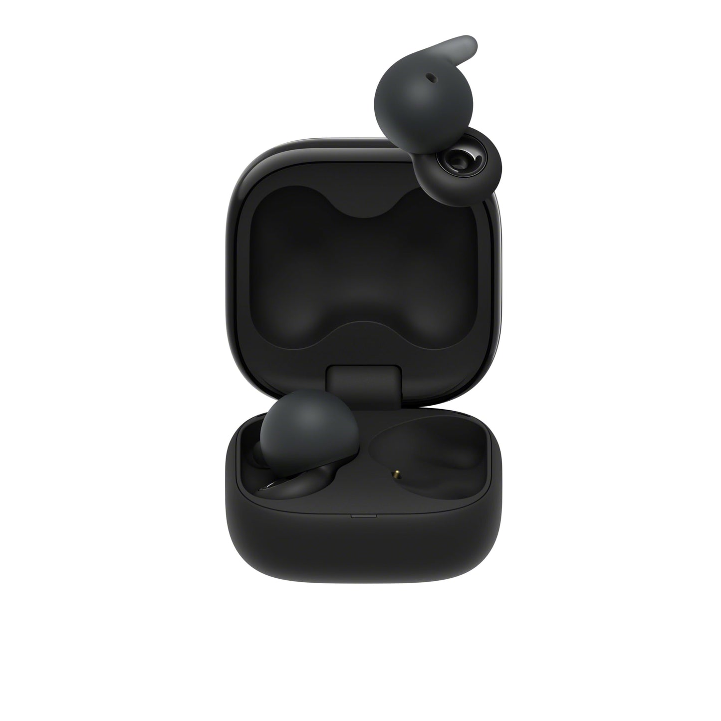 Sony LinkBuds Open Wireless Earbud Headphones with an Open-Ring Design, Black