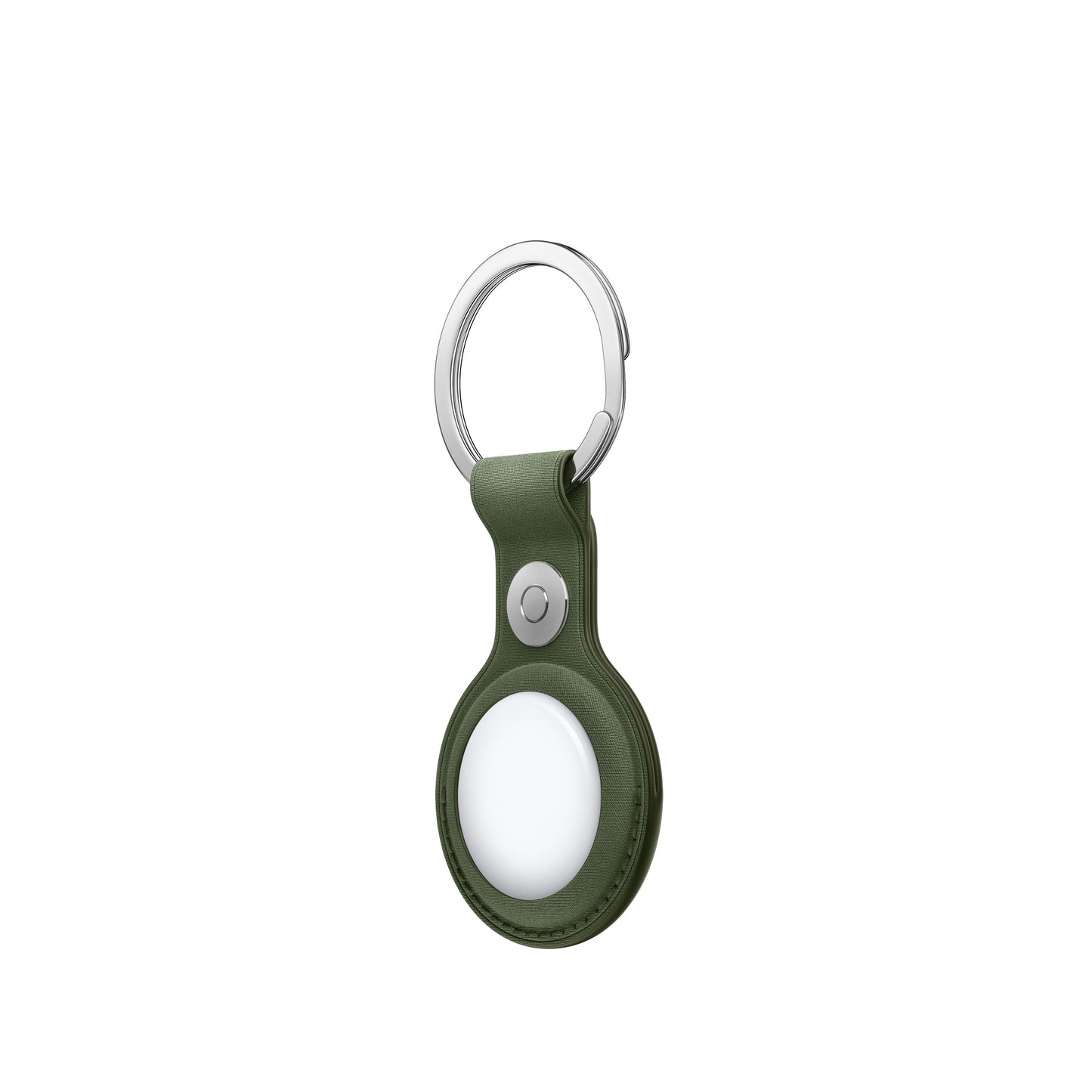 Apple AirTag FineWoven Key Ring - Moss - MGFX4ZM/A