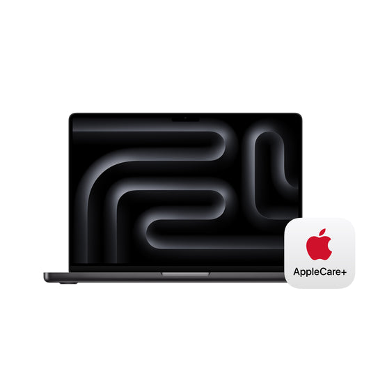 Apple MacBook Pro 14-in M3 8C CPU - 10C GPU, 16GB 1TB, Space Black - MXE03LL/A (Spring 2024) + AppleCare