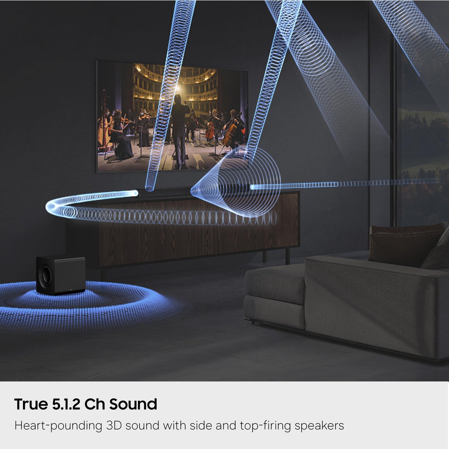 Samsung HW-Q800H Soundbar 5.1.2ch w Wireless Subwoofer (2026)