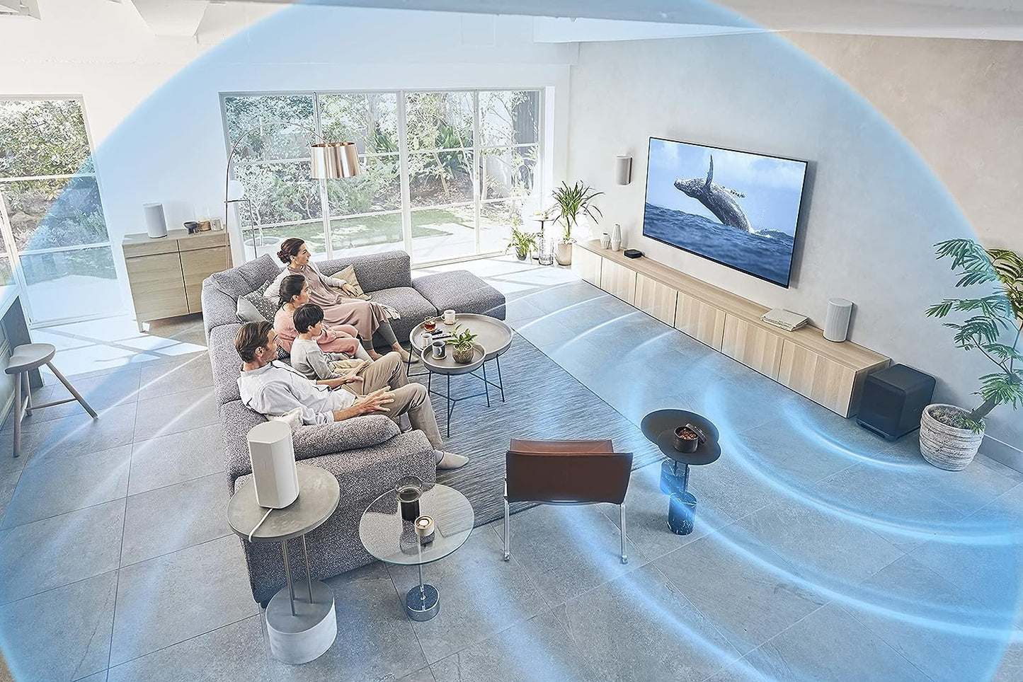 Sony HT-A9 7.1.4ch Speaker System Surround Sound Experience with 360 Reality Audio