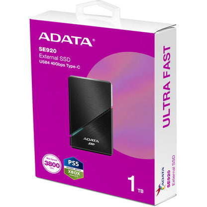 ADATA SE920 1TB External SSD Drive SE920-1TCBK