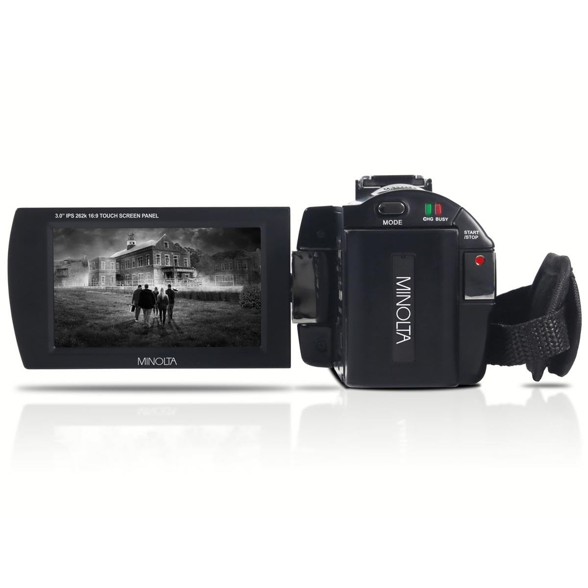 Minolta MN4K25NV 4K Ultra HD / 30 MP Night Vision Camcorder (Black)