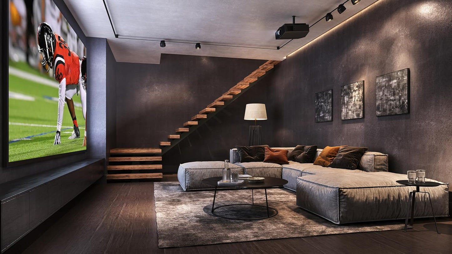 ony BRAVIA Projector 9 - 4K HDR Laser Home Theater Projector with Native 4K SXRD Panel (VPL-XW8100ES), Black