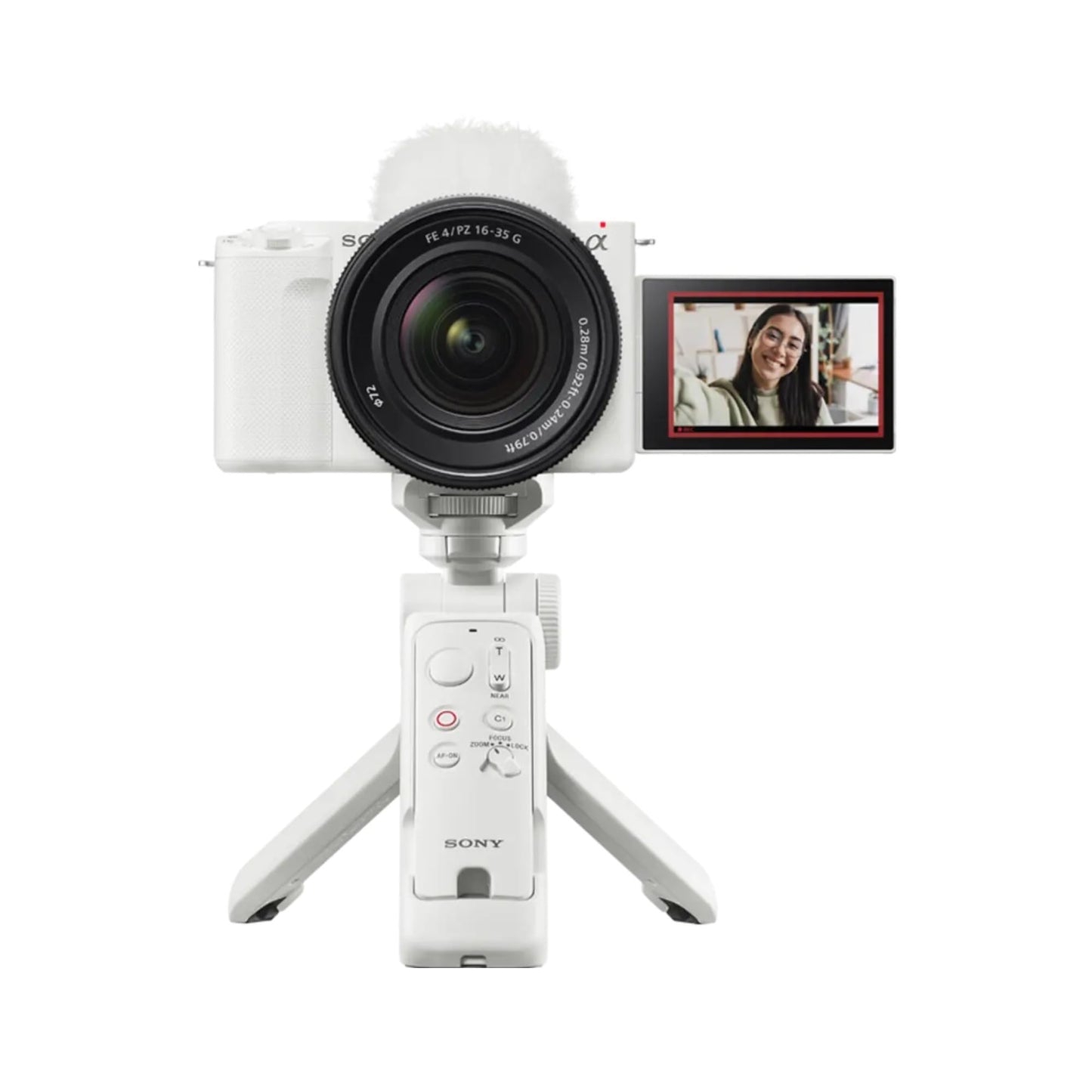 Sony GP-VPT3 Multi-Function Bluetooth 3-in-1 Shooting Grip, Tripod and Remote - GPVPT3/W - White