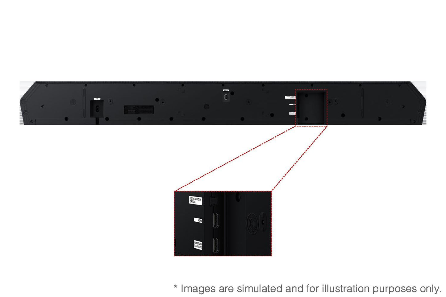 Samsung HW-Q800F 5.1.2 Channel Soundbar, 400W Dolby ATMOS 5.1ch (2025)