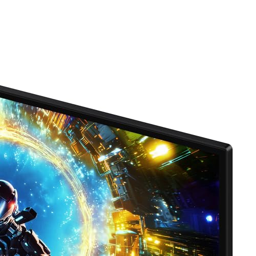 Samsung 32-in Computer Monitor - WOLED, UHD, 165Hz (DLG FHD 330Hz), Black Design, HAS - LS32HG732SNXZA (2026)