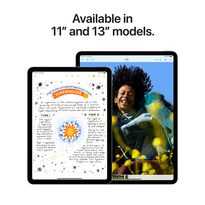 Apple 13-in iPad Air (M2) Wi-Fi + Cellular 256GB - Space Gray - MV6V3LL/A (May 2024)