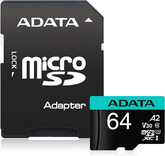 ADATA 64GB Premier Pro microSDXC Memory Card