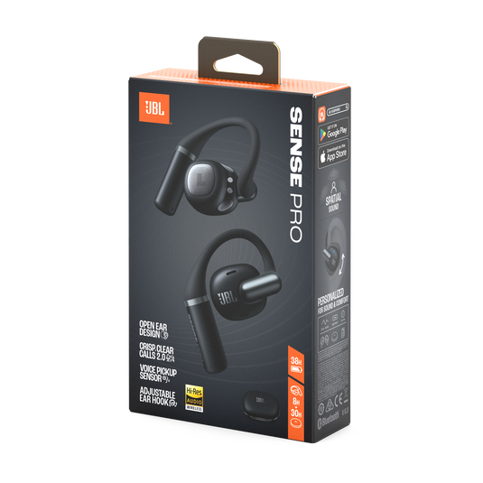 JBL Sense Pro Bluetooth Earbuds - Black
