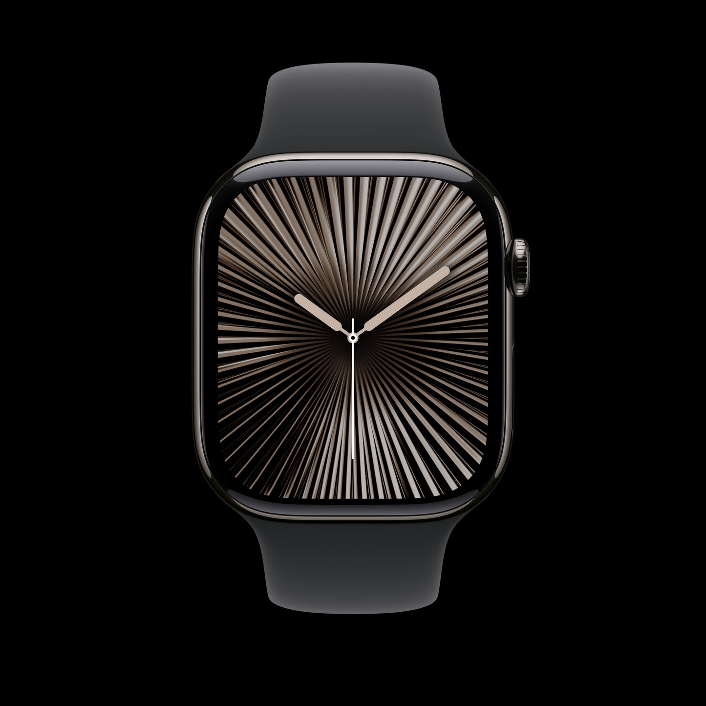 Apple 46mm Black Sport Band - XL - MXM53AM/A (2024)