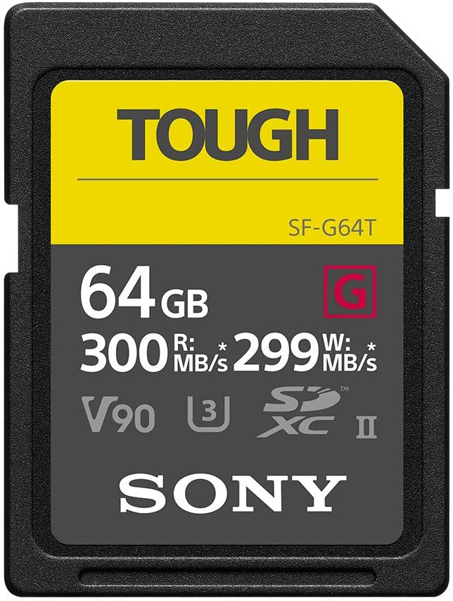 (Open Box) Sony TOUGH-G series SDXC UHS-II Secure Digital SD Card - 64GB