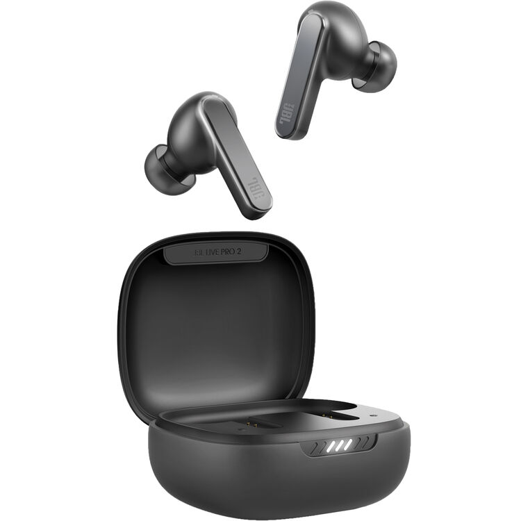 JBL Live Pro 2 In-Ear Noise Cancelling Bluetooth Wireless Earbuds - Black