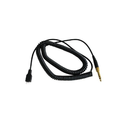 beyerdynamic WK250.30-07 Coiled Connecting Cable for DT 250-Series Headsets, Mini Stereo Jack and 1/4-Inch Adapter, 10 Feet