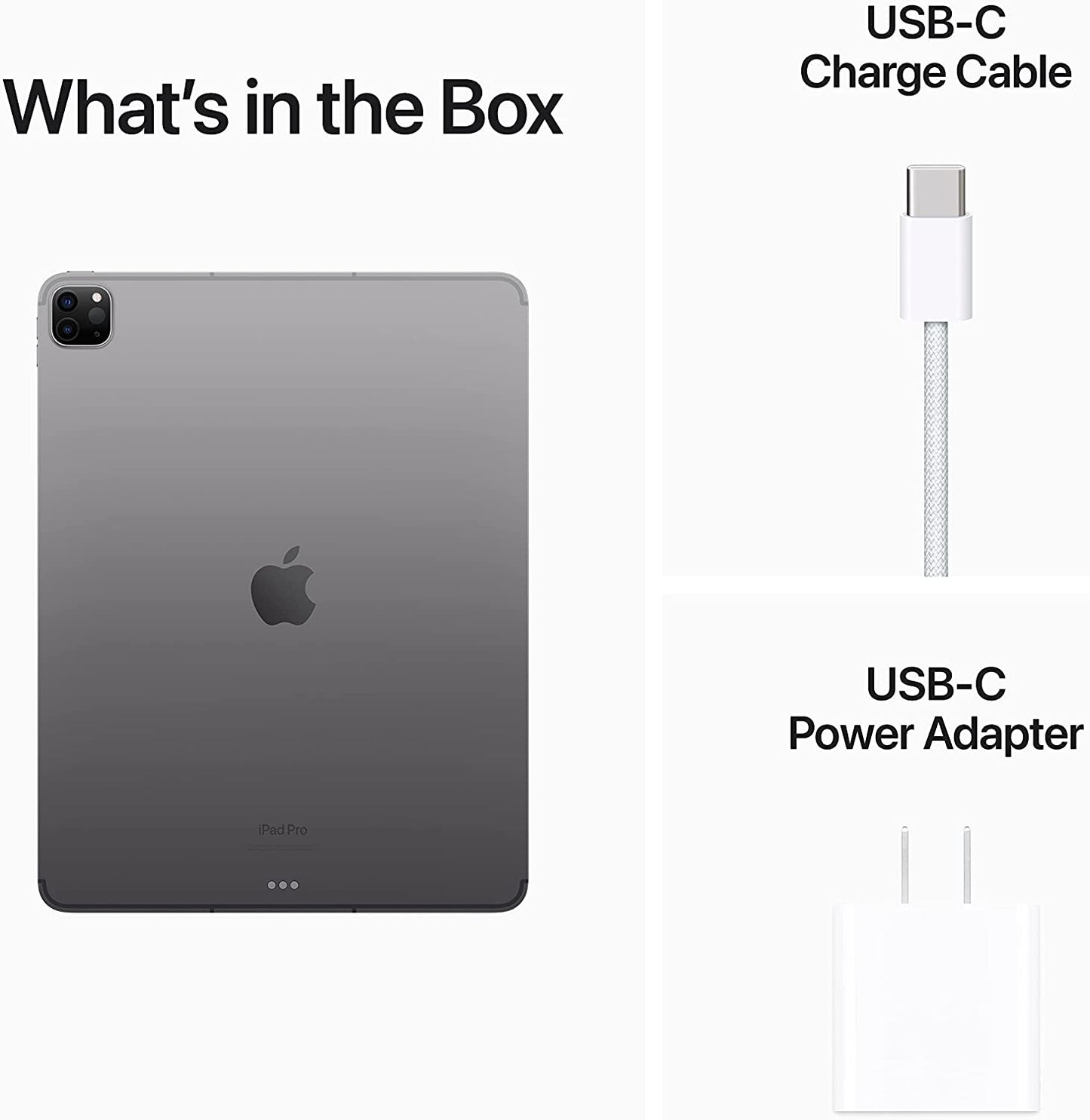 Apple 12.9-in iPad Pro Wi-Fi + Cellular 128GB - Space Gray - MP5X3LL/A (6th Gen)