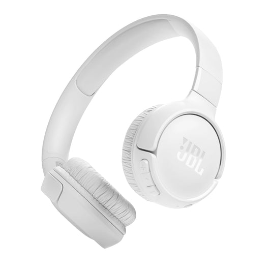 JBL T520 On Ear Wireless Bluetooth Headphones - White