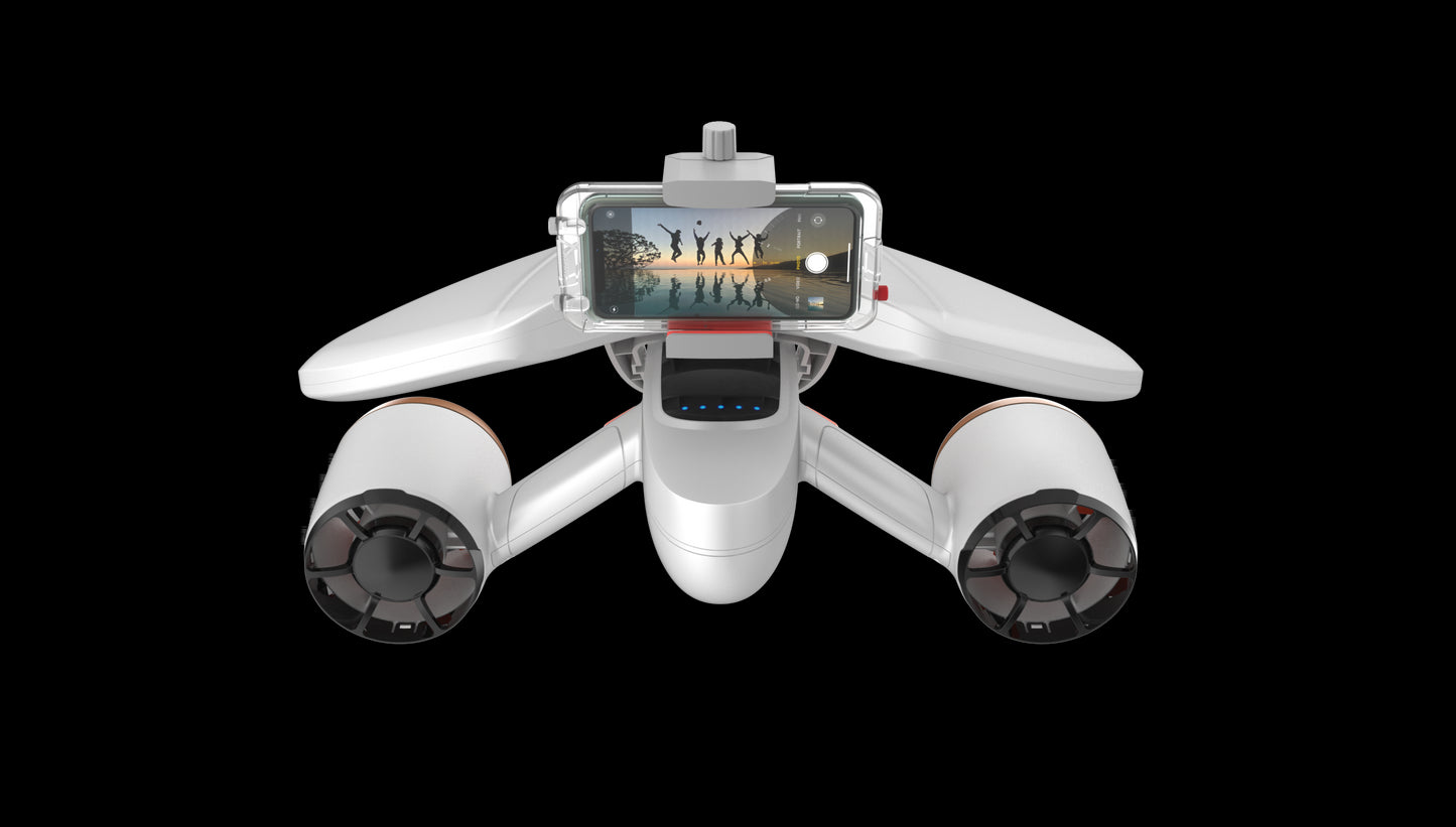 WhiteShark MixPro Underwater Scooter (White gold)