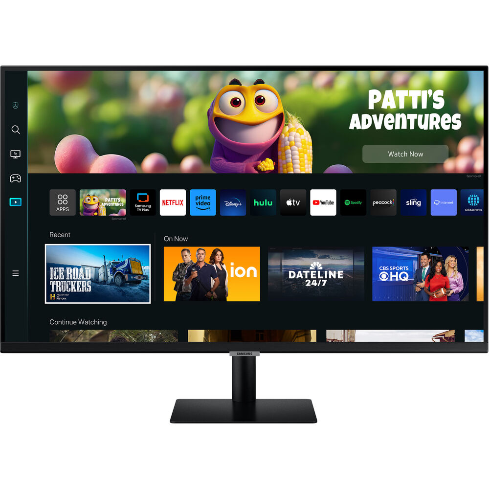 Samsung M50C 32" HDR Smart Monitor (Black) - LS32CM502ENXGO