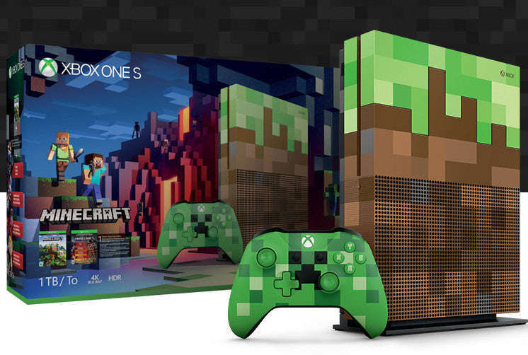 Microsoft Xbox One S Minecraft Limited Edition Bundle (1TB)