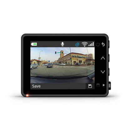 Garmin Dash Cam 47, 1080p and 140-degree FOV, Voice Control, Compact and Discreet, Includes Memory Card