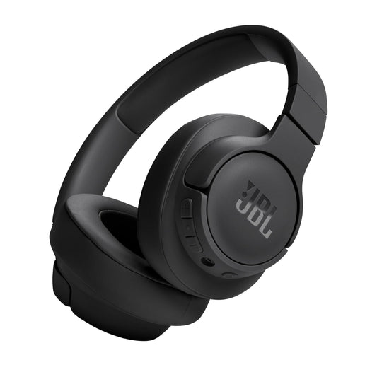 JBL T720 Over Ear Wireless Bluetooth Headphones - Black