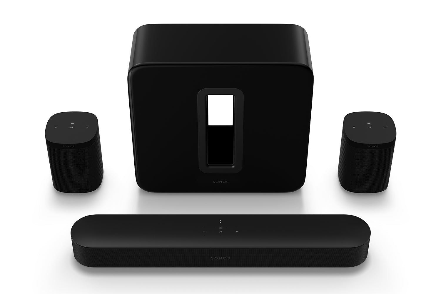 Beam Sonos One Gen Reviews Rear Speakers Sonos Beam And Sonos One