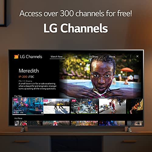 LG 50-in 4K UHD TM120 Smart LED TV W/ Quad Core Intelligent Processor - 50UP8000PUR