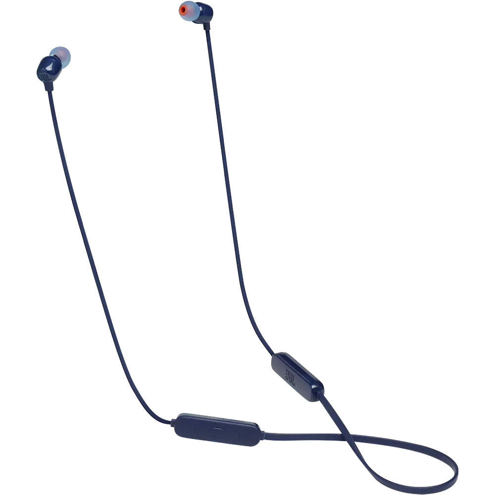 JBL Tune 115BT In-Ear Wireless Headphone with 3-Button Mic/Remote, Blu