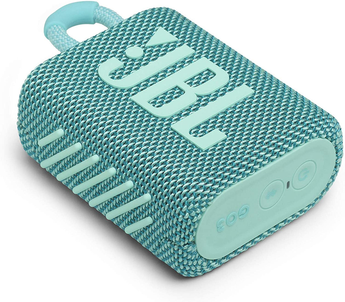 JBL Go 3 Portable, Waterproof Bluetooth Speaker, Teal