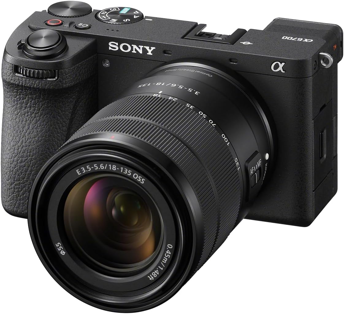 Sony Alpha 6700 APS-C Interchangeable Lens Camera with 18-135mm Lens