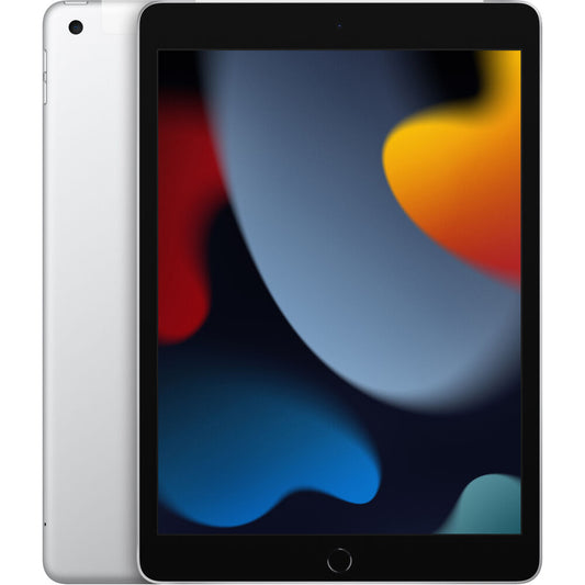 (Open Box) Apple 10.2-inch iPad Wi-Fi + Cellular 64GB - Silver (9th Gen)