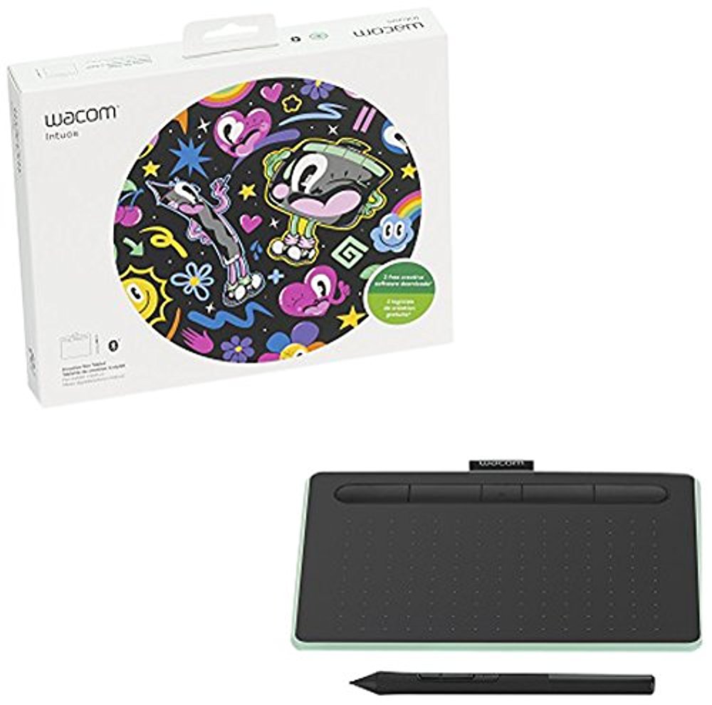 Wacom Intuos Small, Bluetooth, Pistachio (CTL4100WLE0)
