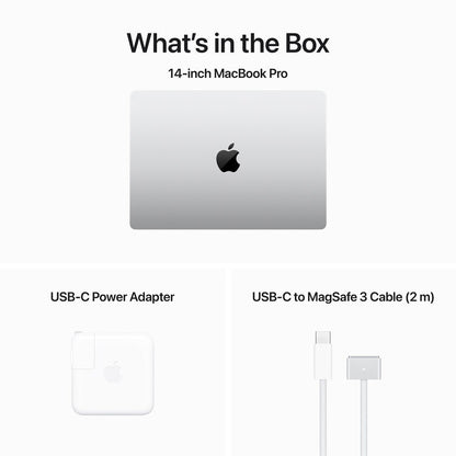 Apple MacBook Pro 14-in - M3 Pro chip - 11C CPU / 14C GPU, 512GB, 18GB, Silver (Fall 2023) - MRX63LL/A