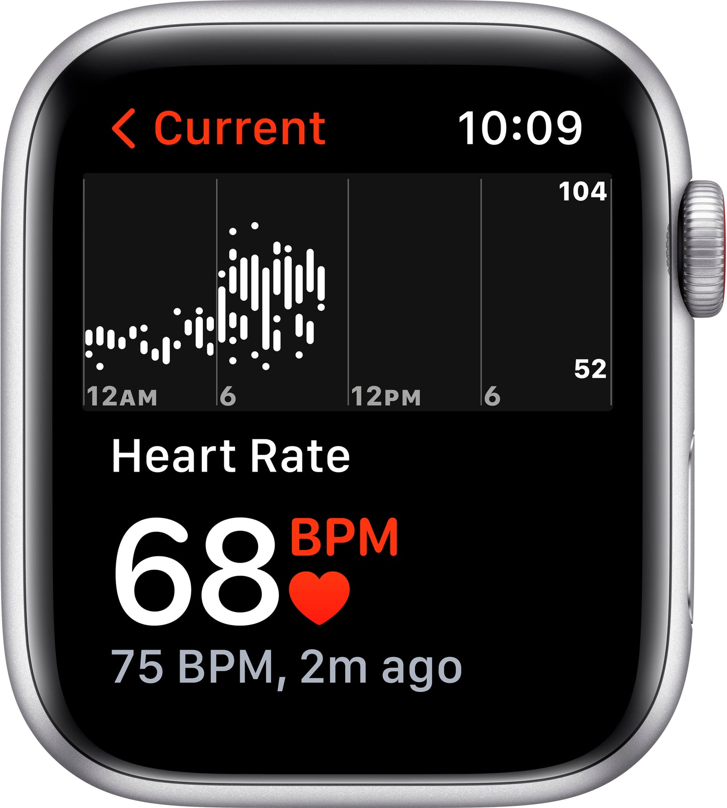 (Open Box) Apple Watch Nike SE GPS + Cellular, 44mm Silver Aluminum Case with Pure Platinum/Black Nike Sport Band