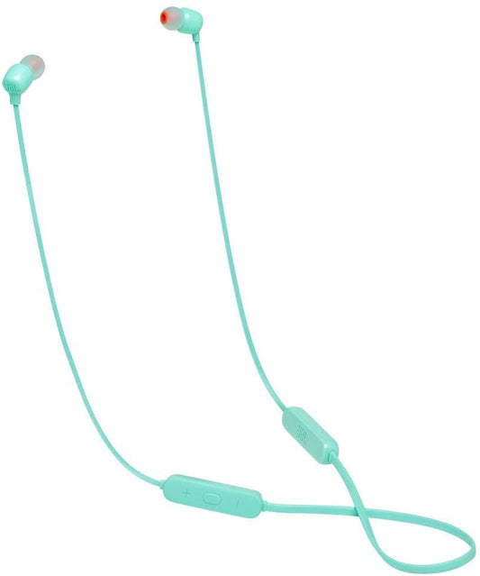 JBL Tune 115BT In-Ear Wireless Headphone with 3-Button Mic/Remote, Teal