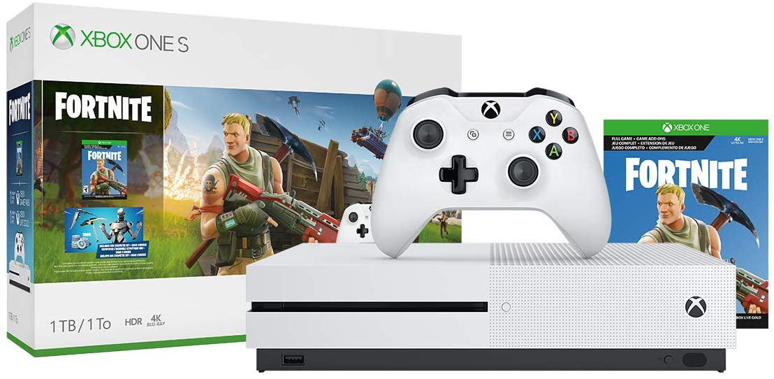 Xbox one S 1TO + 4 jeux - Consoles Xbox one S 1TO + 4 jeux - Consoles