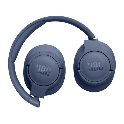 JBL T720 Over Ear Wireless Bluetooth Headphones - Blue